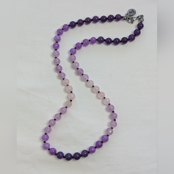 New Ombre Gemstone Artisan Necklace - F010 - Picture 6 of 7